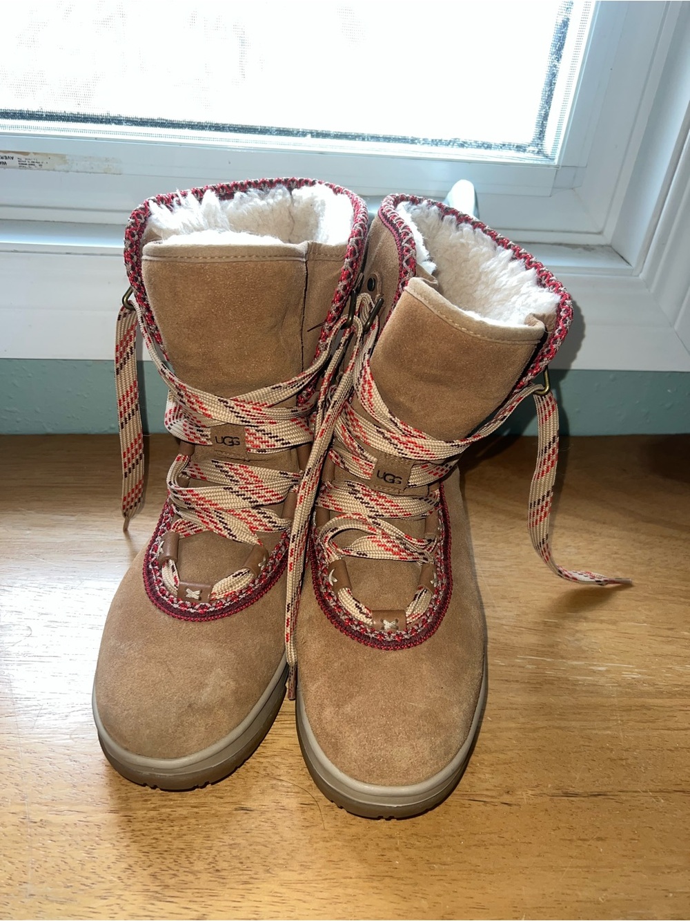 UGG Classic Weather Hiker Hi Boot Chestnut Women’s Size 10